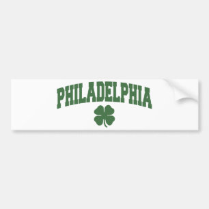 Philadelphia (Irish Shamrock) Bumper Sticker