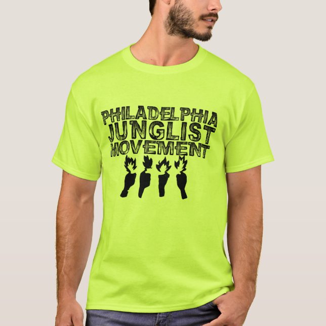 Philadelphia Junglist Movement T-Shirt (Front)