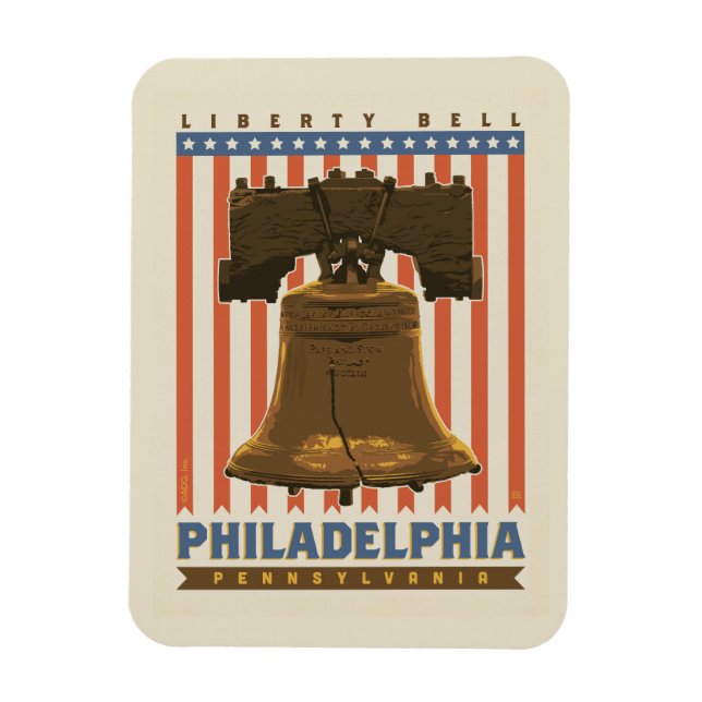 Philadelphia | Liberty Bell Magnet (Vertical)