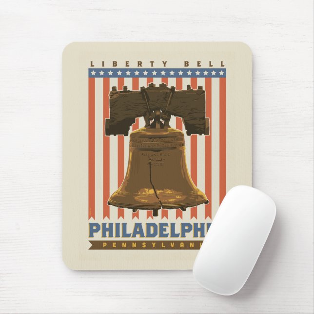 Philadelphia | Liberty Bell Mouse Pad (With Mouse)