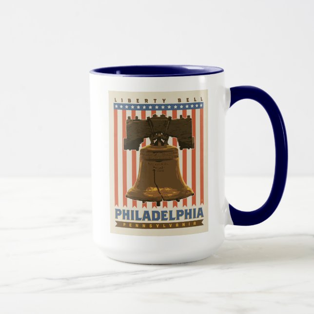 Philadelphia | Liberty Bell Mug (Right)