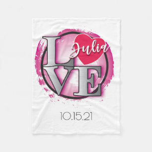 Philadelphia Love Blanket Bat Mitzvah Gift