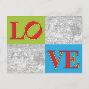 Philadelphia LOVE Statue Postcard - Customisable