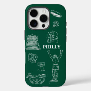 Philadelphia lover  iPhone 16 pro case