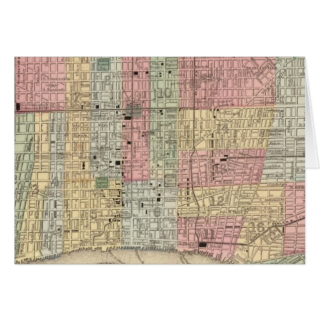 Philadelphia Map by Mitchell (Front Horizontal)