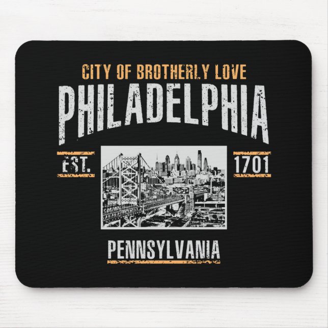 Philadelphia Mouse Pad (Front)