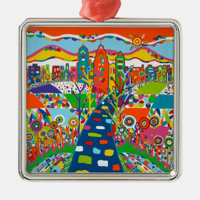 Philadelphia, PA Christmas Ornament (Front)