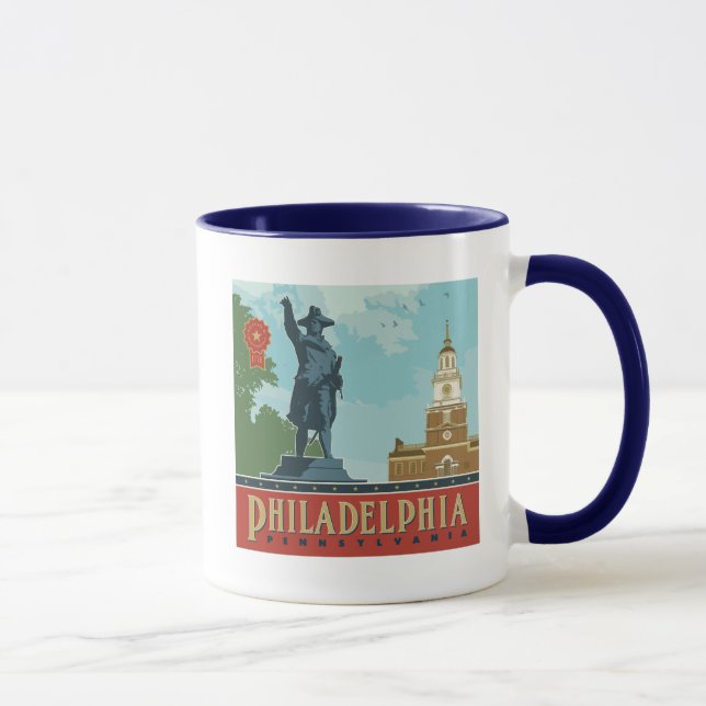 Philadelphia, PA | Independence Hall Mug (Right)