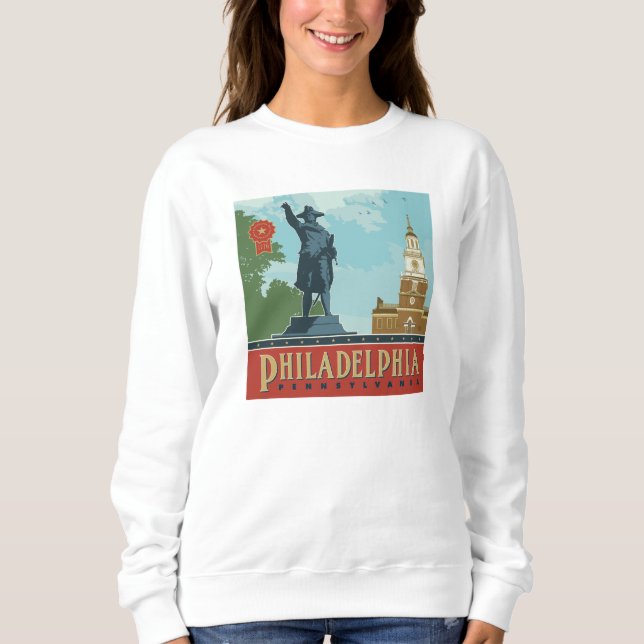 Philadelphia, PA | Independence Hall Sweatshirt (Front)