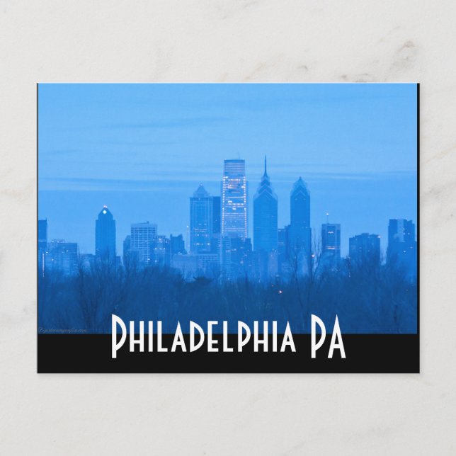 Philadelphia PA Postcard (Front)