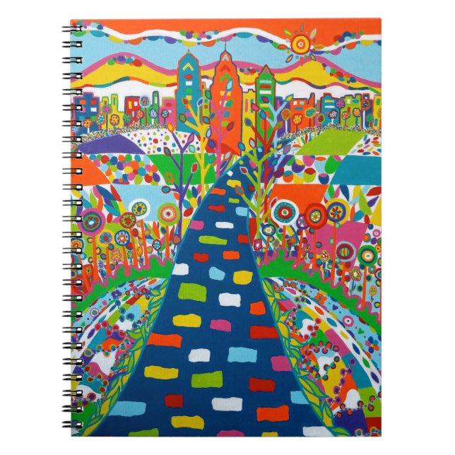 Philadelphia, PA Spiral Notebook (Front)