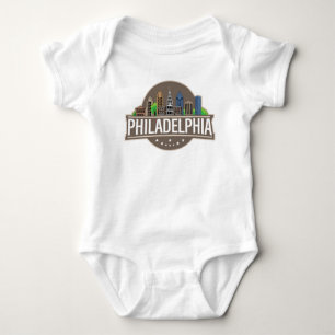 Philadelphia Pennsylvania Baby Bodysuit