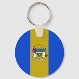 Philadelphia (Pennsylvania) flag Keychain