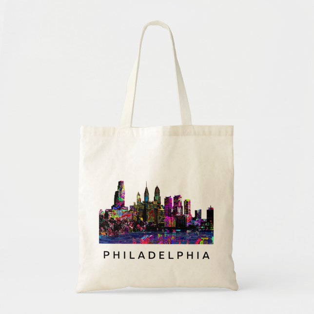 Philadelphia, Pennsylvania in graffiti Tote Bag (Front)