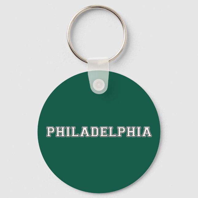 Philadelphia Pennsylvania Key Ring (Front)