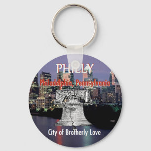 Philadelphia Pennsylvania Keychain