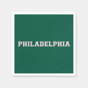 Philadelphia Pennsylvania Napkin