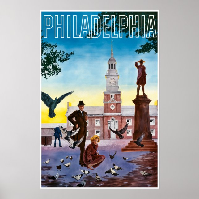 Philadelphia, Pennsylvania poster (Front)