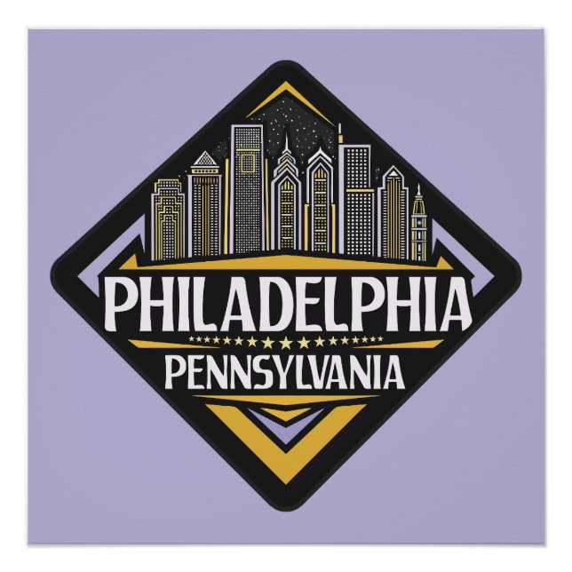 Philadelphia Pennsylvania Poster (Front)