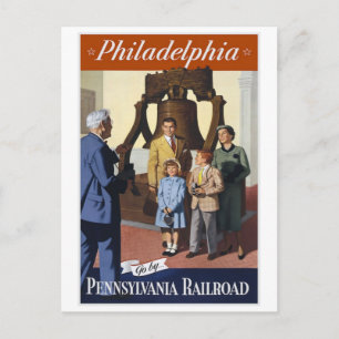 Philadelphia Pennsylvania Railroad Postcard