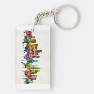 Philadelphia Pennsylvania Skyline Key Ring