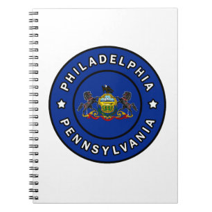 Philadelphia Pennsylvania Spiral Notebook