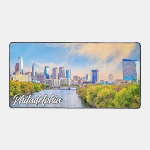 Philadelphia, Pennsylvania, USA Desk Mat