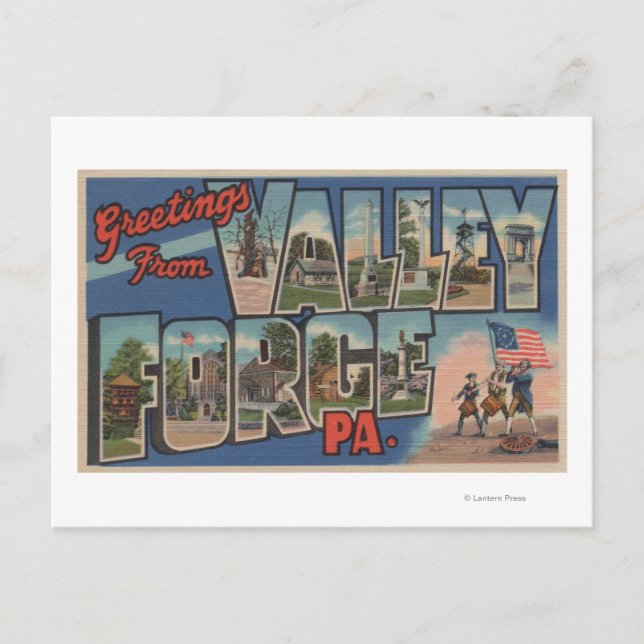 Philadelphia, Pennsylvania - Valley Forge Postcard (Front)
