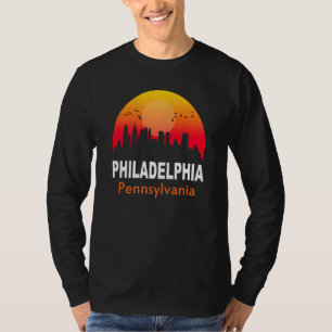 Philadelphia Pennsylvania Vintage Retro City State T-Shirt