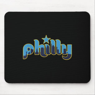 Philadelphia Philly - Throwback Design - Clic Mouse Pad
