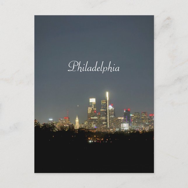 Philadelphia Photo Postcard (Front)