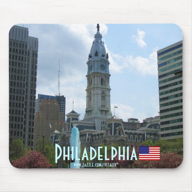 Philadelphia photography mousepad design (Front)