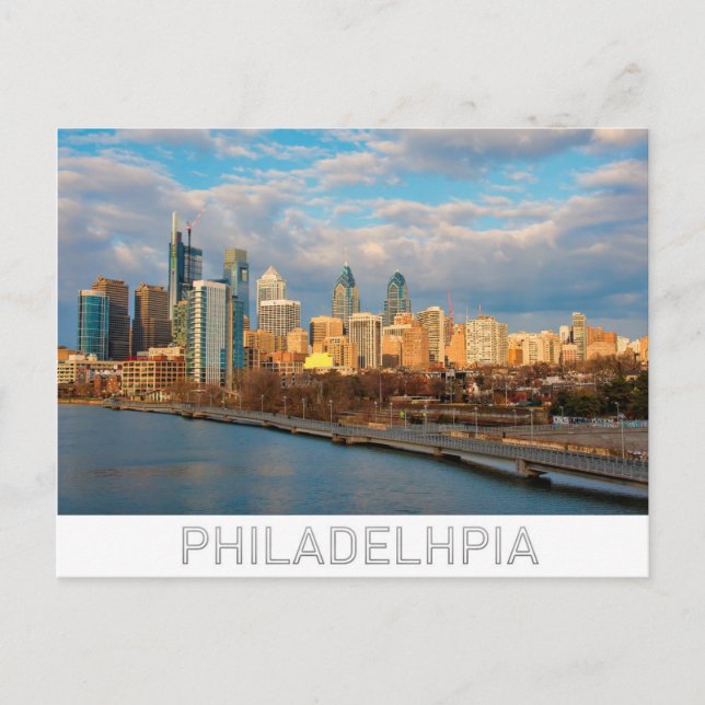 Philadelphia Postcard (Front)
