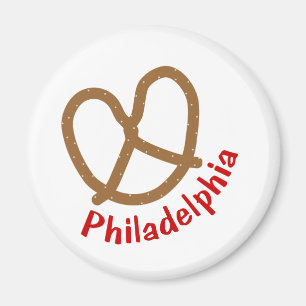 Philadelphia Pretzel Magnet