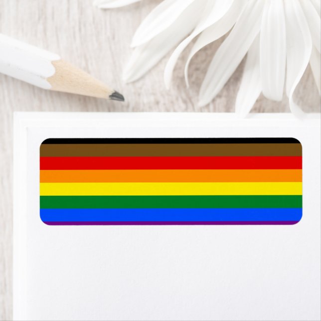 Philadelphia Pride Flag LGBTQ (Insitu)