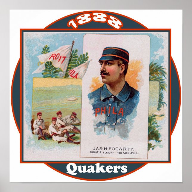Philadelphia Quakers Poster (Front)
