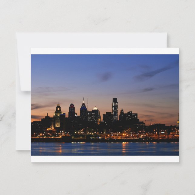 Philadelphia Skyline at Twilight (Front)