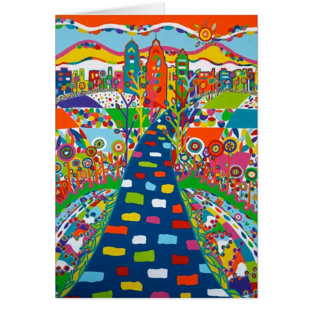 Philadelphia Skyline Blank Card (Front)