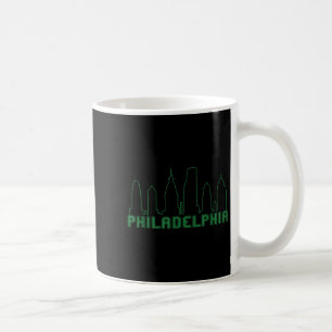 Philadelphia Skyline Downtown Cityscape Brotherly  Coffee Mug