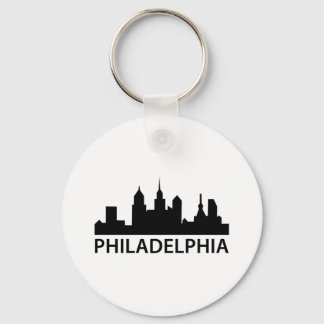 Philadelphia Skyline Key Ring