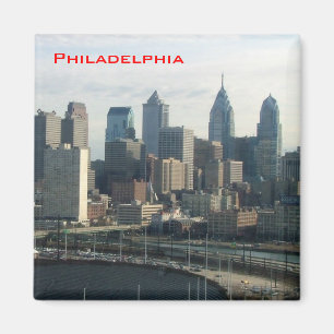 Philadelphia Skyline Magnet