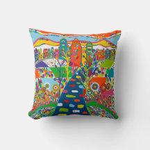 Philadelphia Skyline Pillow