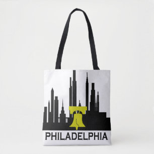 Philadelphia Skyline Tote Bag