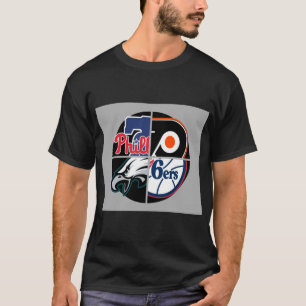 Philadelphia Sports Quad Comforter T-Shirt