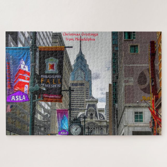 Philadelphia Street Scenes. Jigsaw Puzzle (Horizontal)
