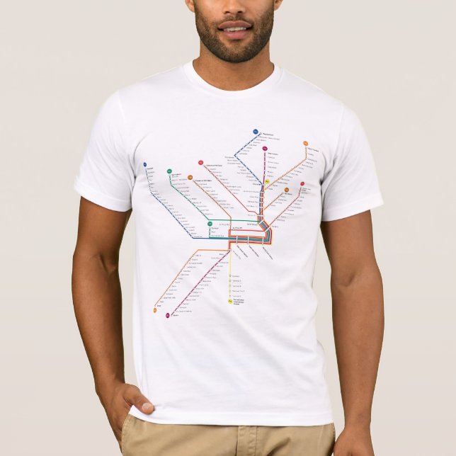 Philadelphia subway Shirt (Front)
