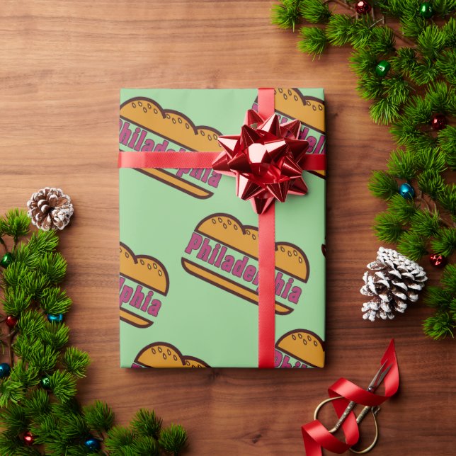 Philadelphia Wrapping Paper (Holiday Gift)