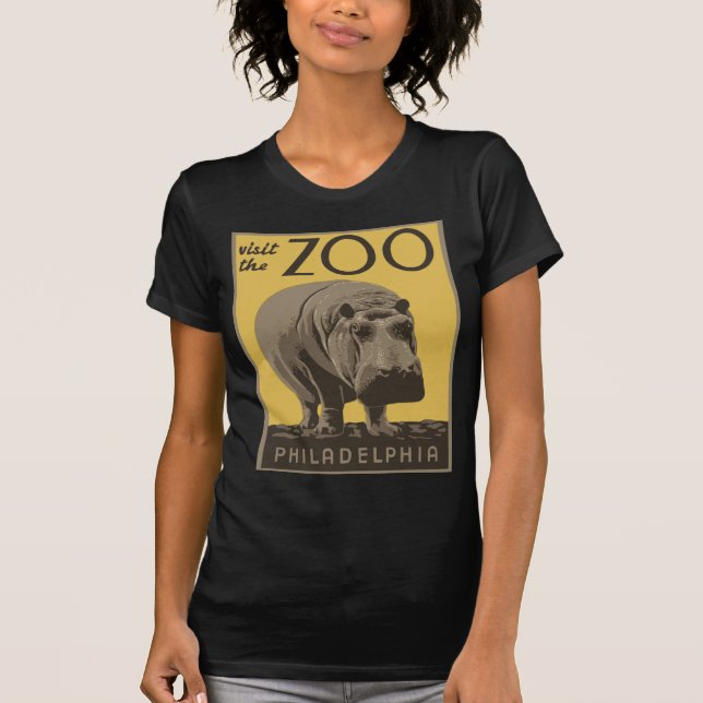 Philadelphia Zoo T-Shirt (Front)