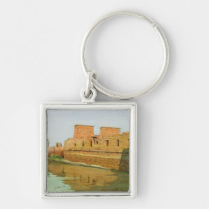 Philae on the Nile, 1894 Key Ring