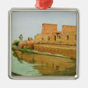 Philae on the Nile, 1894 Metal Tree Decoration